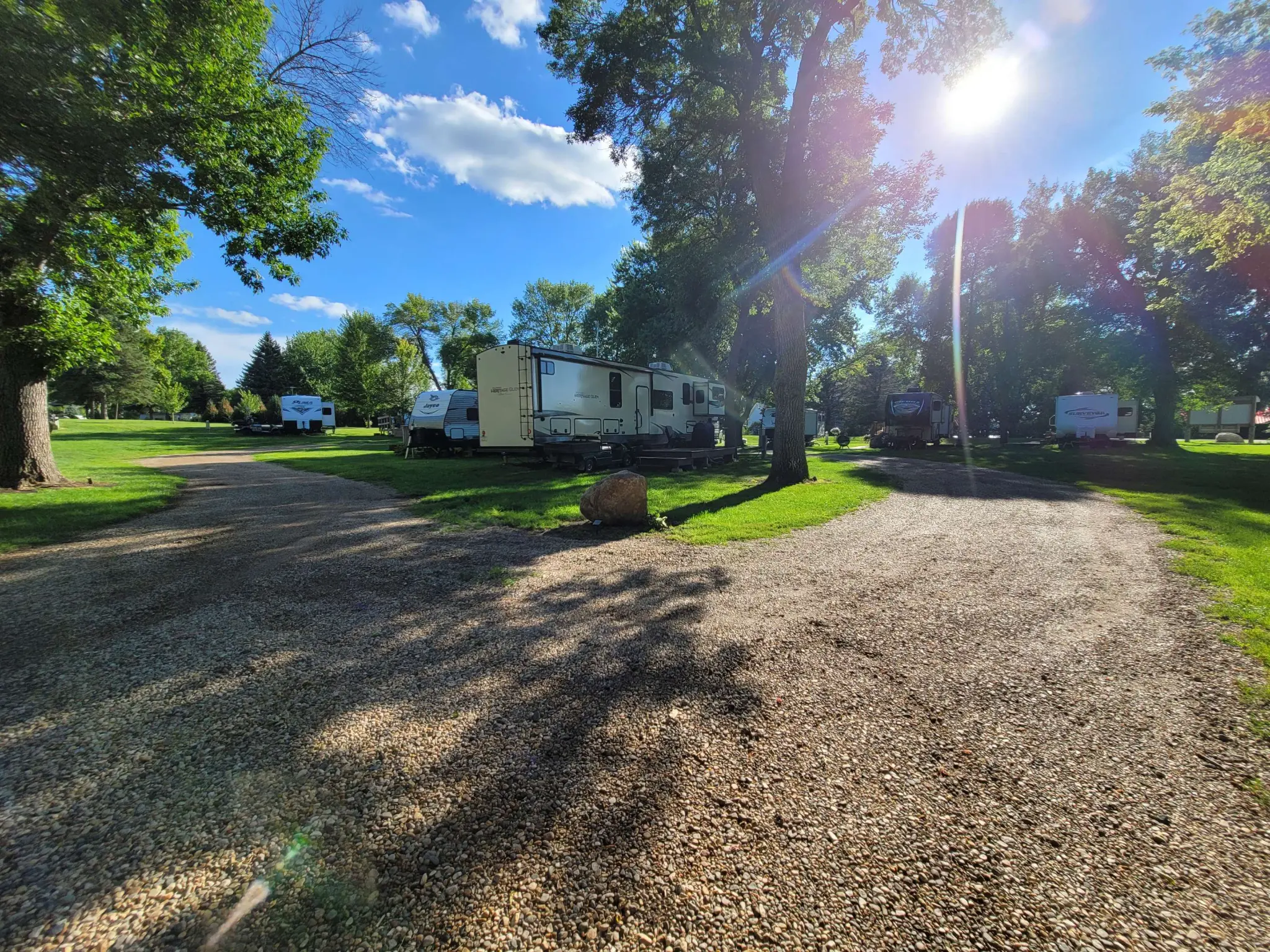 Campground grounds